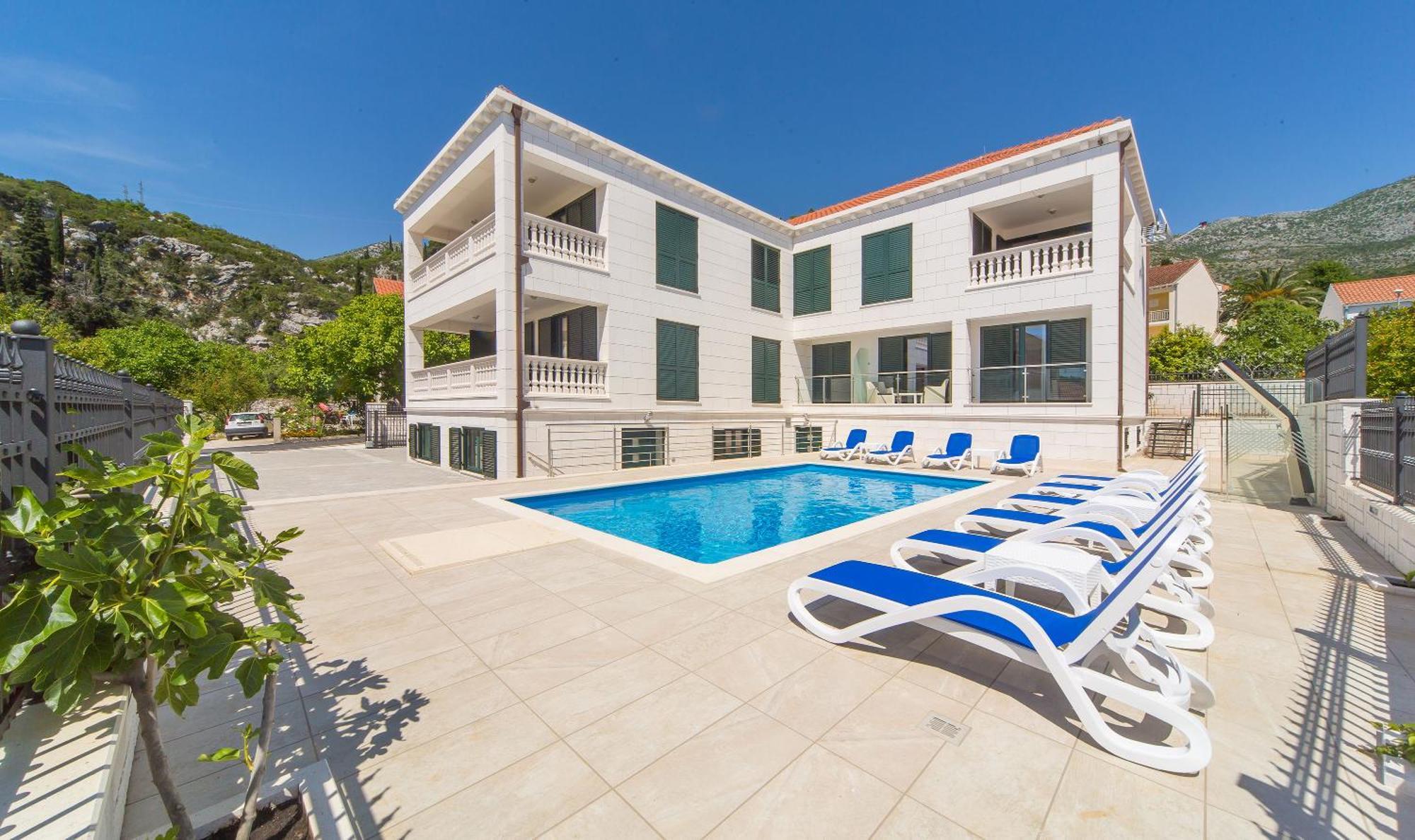 Villa Slano Apartments Bagian luar foto