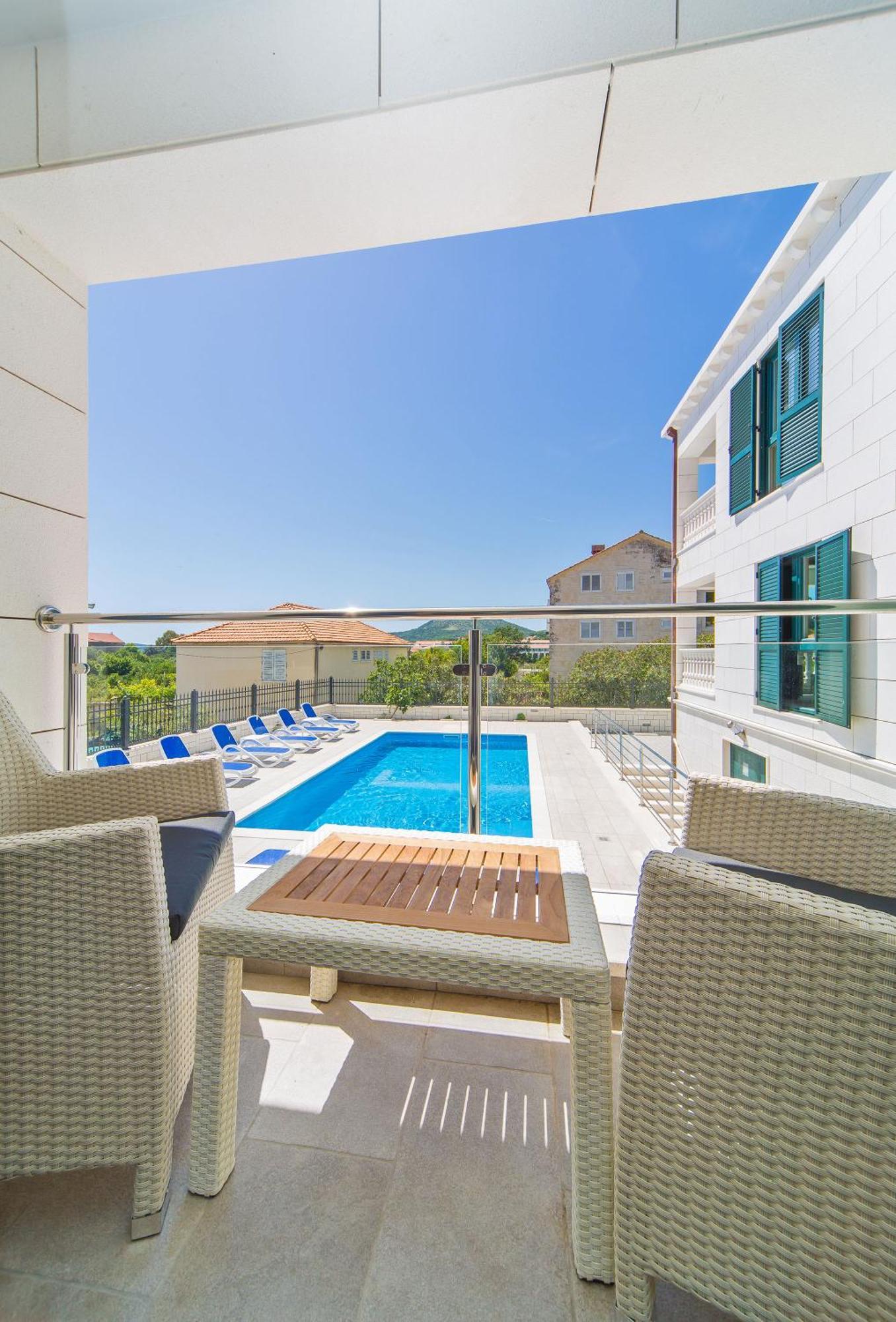 Villa Slano Apartments Bagian luar foto
